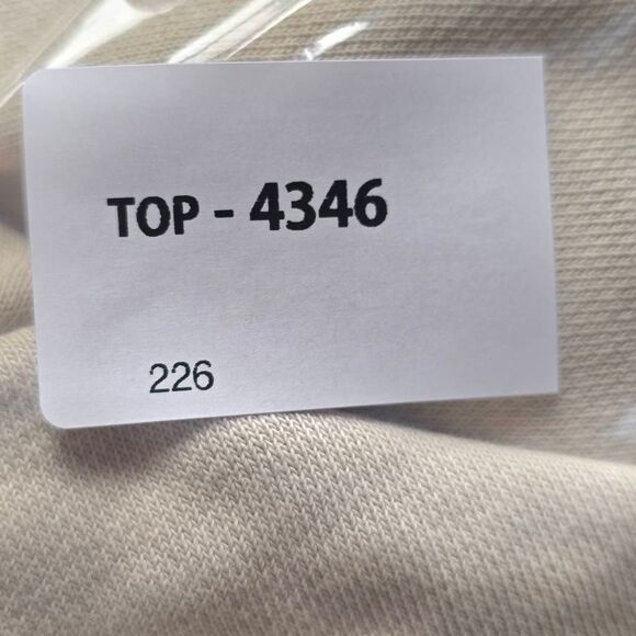 Nike Beige Longline Hoodie Sweatshirt Womens Medium - Picture 7 of 7